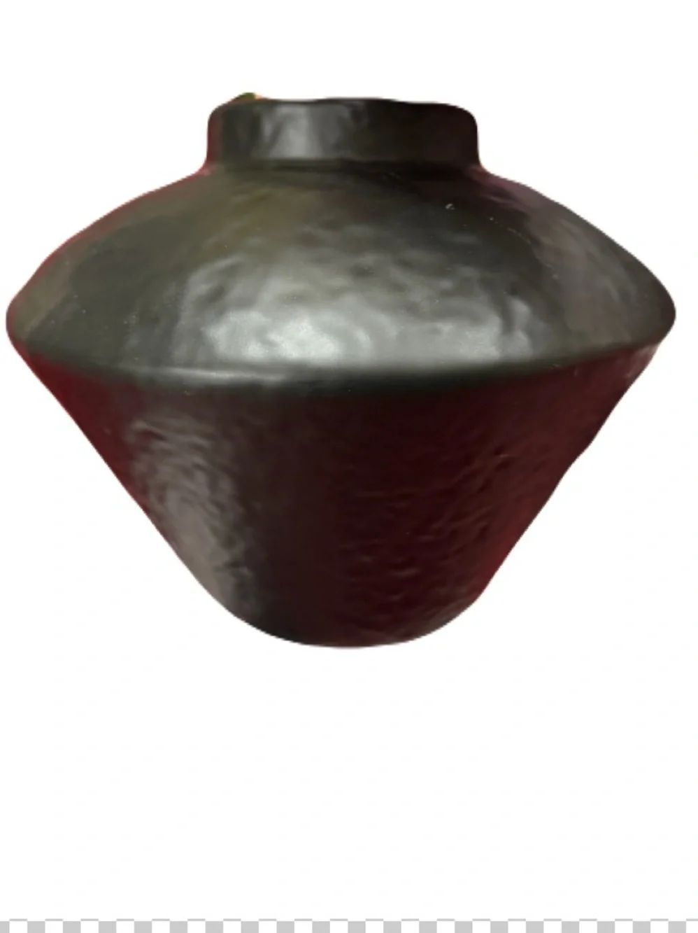 THRESHOLD NWT Small Modern Vase Black